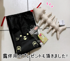 露伴用の頂いた誕プレ